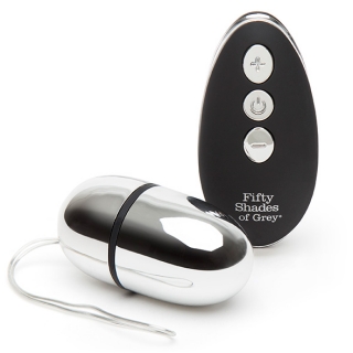 FIFTY SHADES OF GREY - RELENTLESS VIBRATIONS REMOTE CONTROL PLEASURE EGG